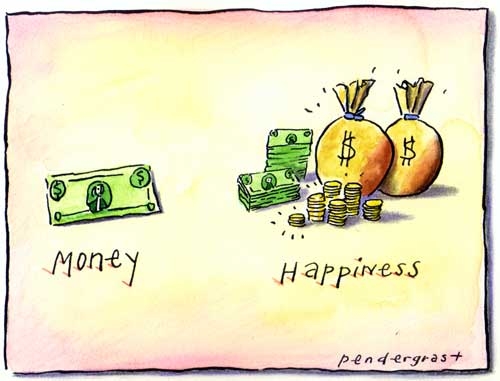 Money versus Happiness